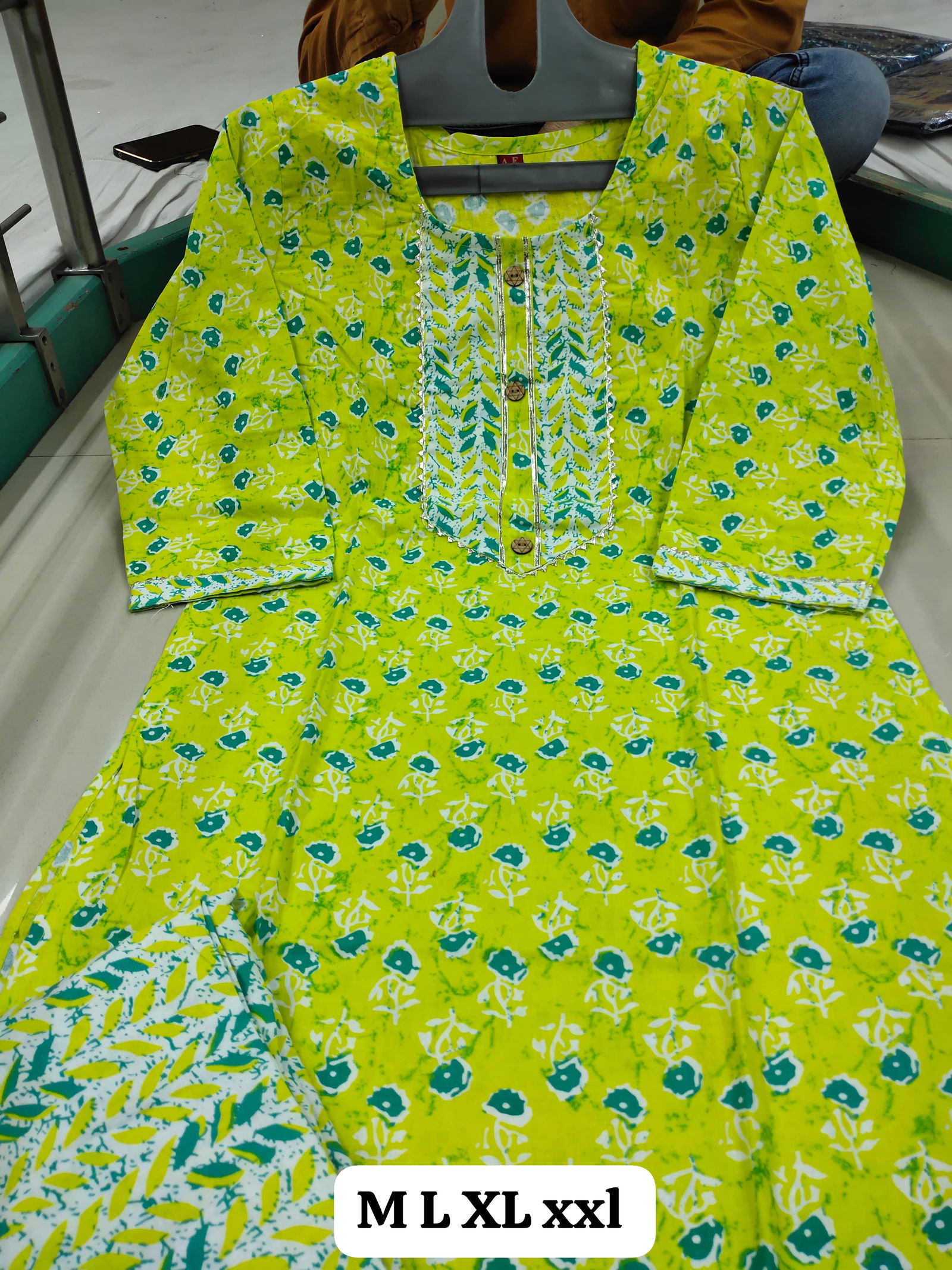 Virat Printed Cotton Kurti With Bottom Catalog